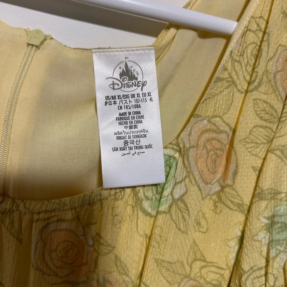 Disney Belle Beauty & the Beast Dress XL NWT - Picture 6 of 6